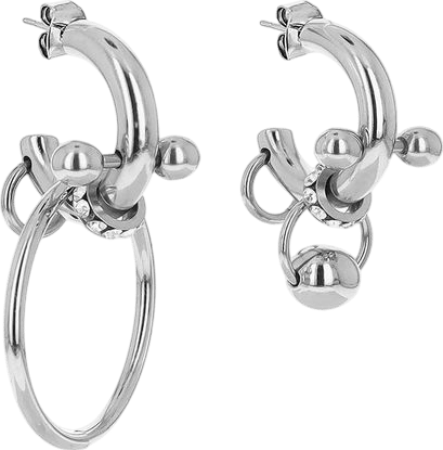 Bel crystal earrings