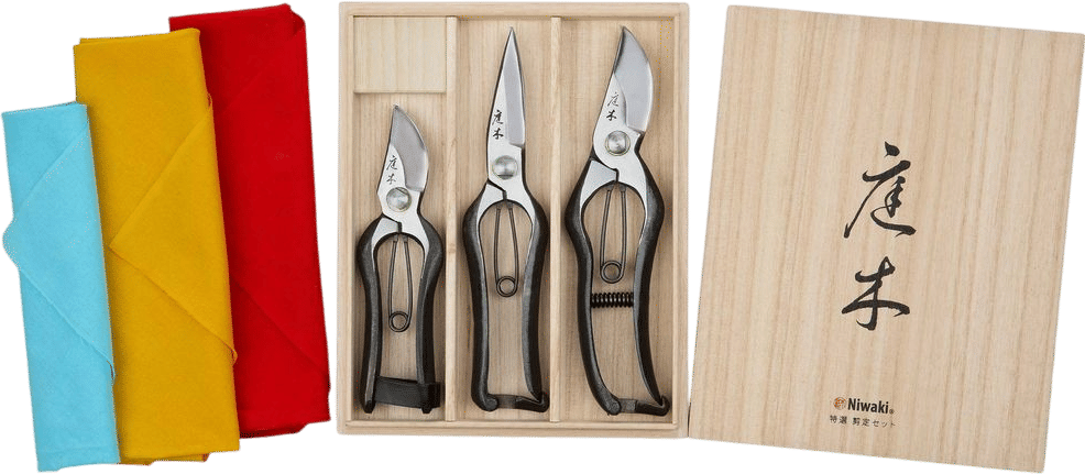 Niwaki Tokusen Secateurs Set