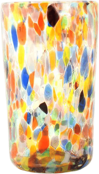 Confetti Water Glass
