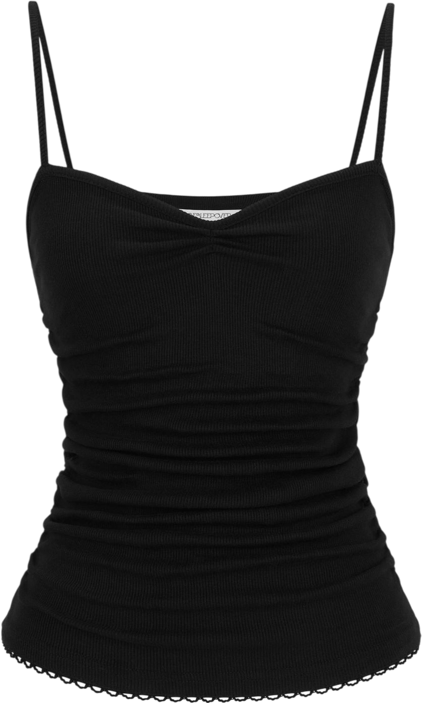 [ESSENTIALS] Salt Camisole *Black