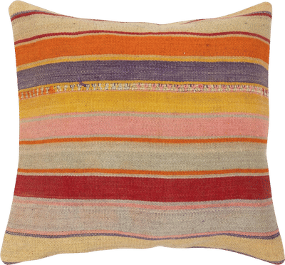 Vintage Turkish Kilim Pillow Cover