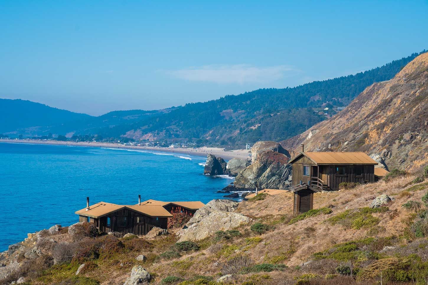 Steep Ravine Cabins, Mount Tamalpais State Park CA