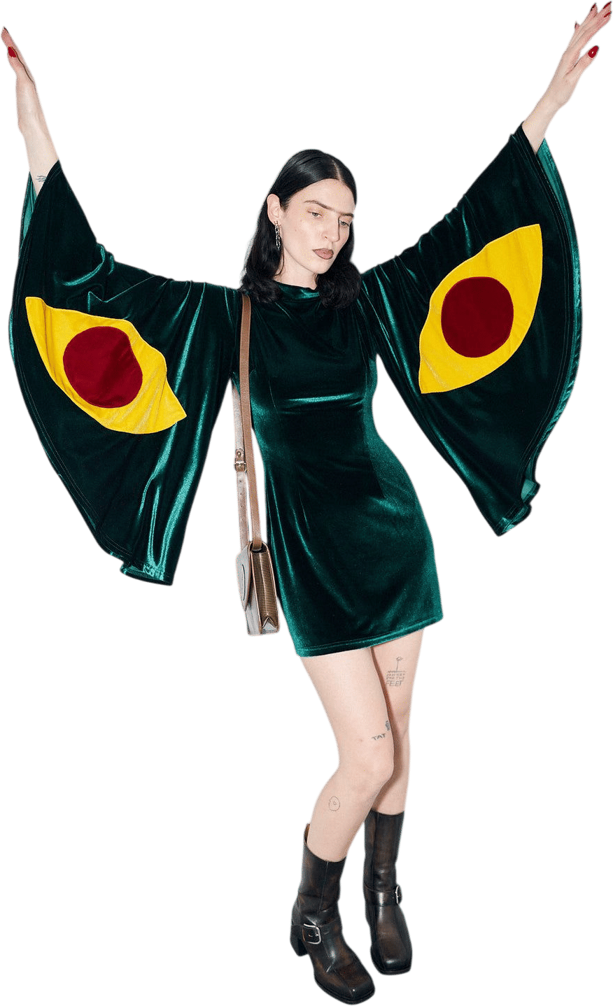 Fashion Brand Company Moth Mini Dress