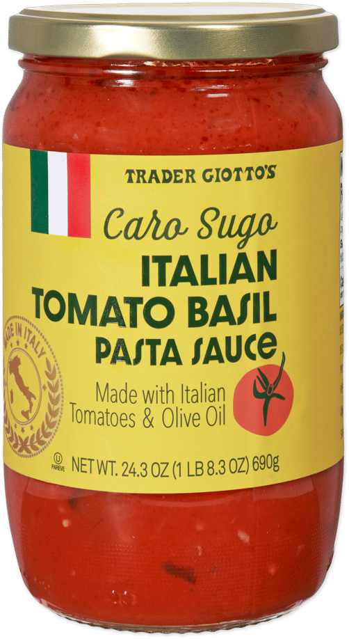 Trader Joe's Caro Sugo Italian Tomato Basil Pasta Sauce