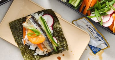 Tinned Fish Hand Rolls Recipe