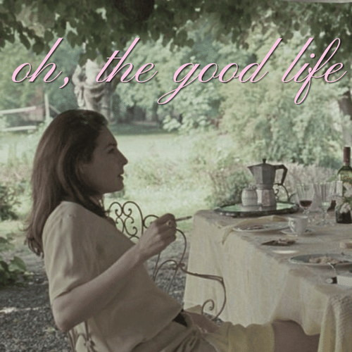 oh, the good life