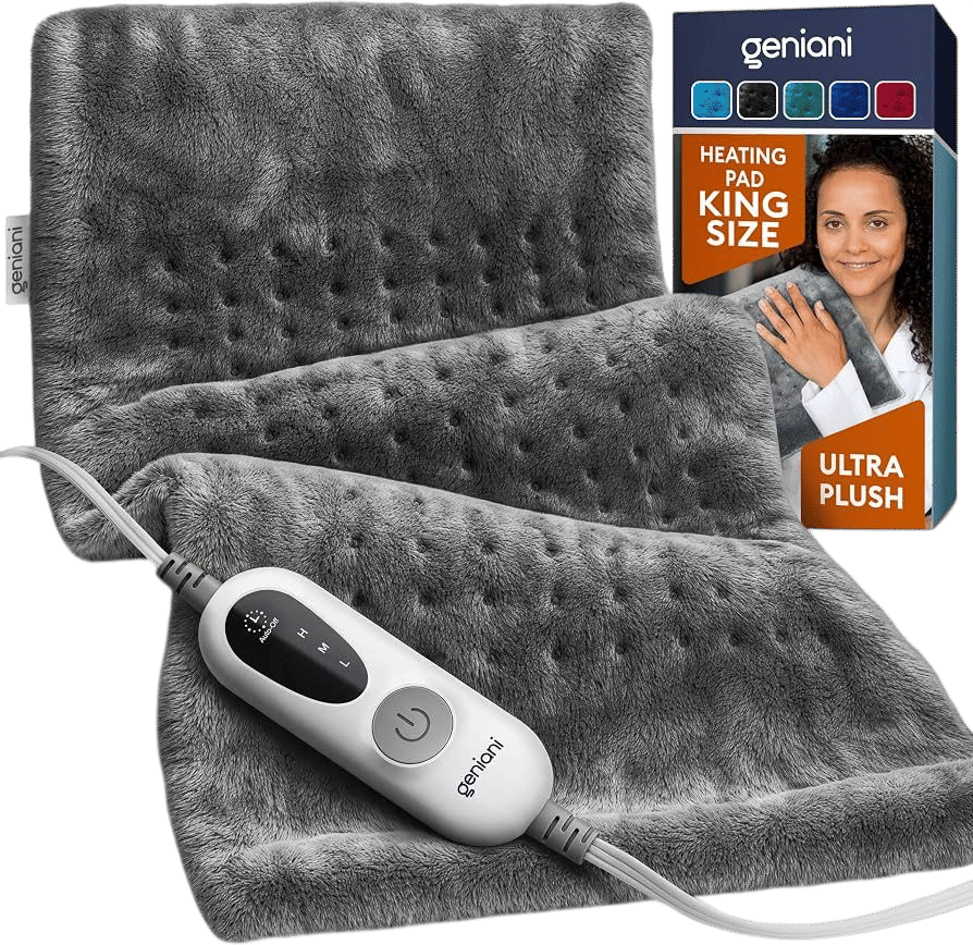 Geniani Electric Heating Pad (Tabby Gray)