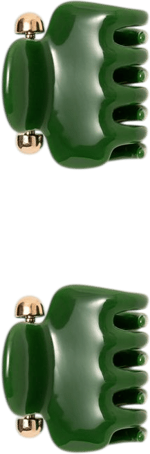 Mini Green Claw Clips | Undo Hairware