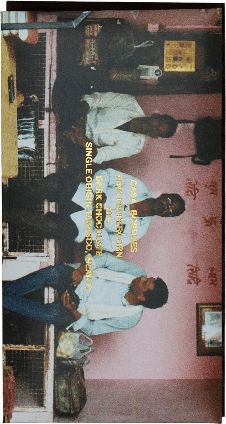 Pink Peppercorn Chocolate Bar