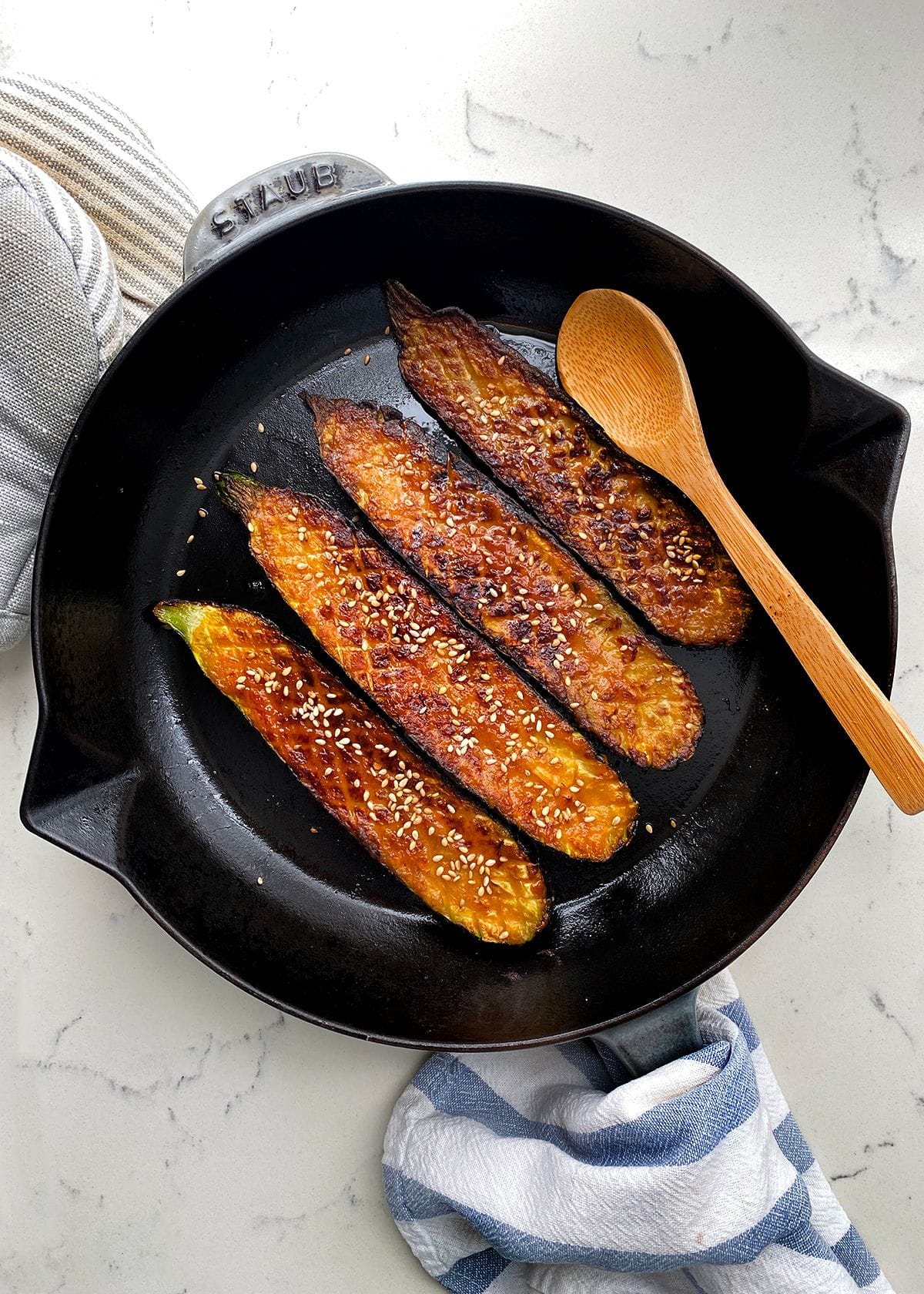 Roasted Zucchini (Thomas Keller Method)
