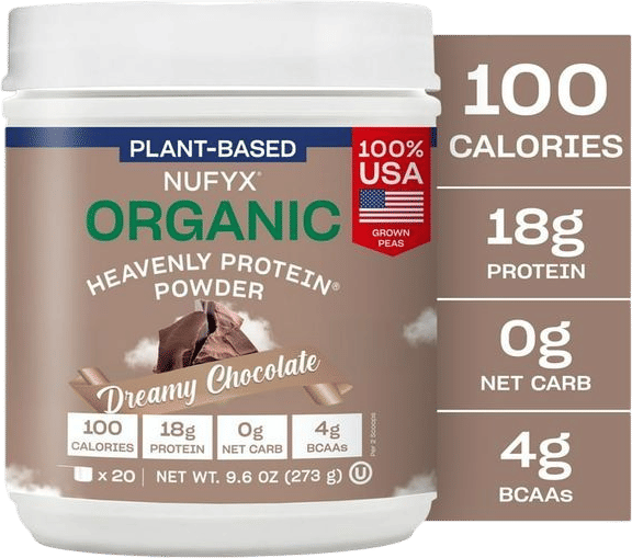 Organic Plant-Based Protein Powder (Dreamy Chocolate)