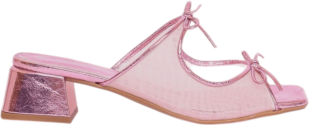 Maguire Shoes Curia Pink Metallic Leather Sandal