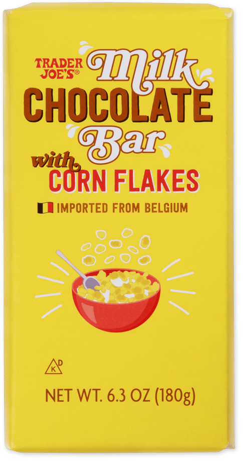 Trader Joe's Milk Chocolate Bar with Corn Flakes