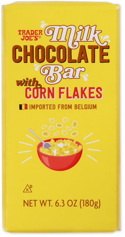 Trader Joe's Milk Chocolate Bar with Corn Flakes