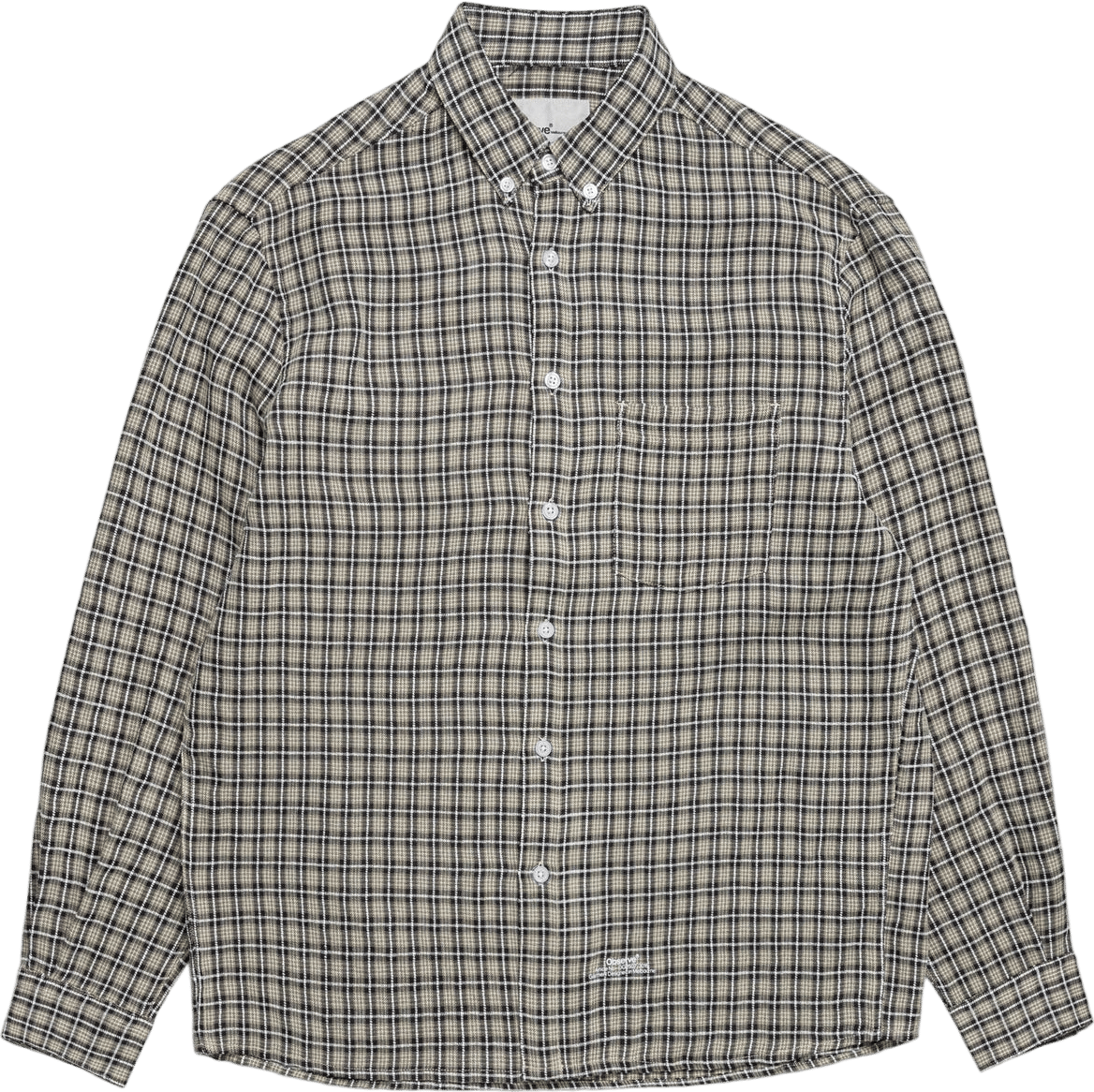 Observe Gallery Article Stamp Plaid Shirt