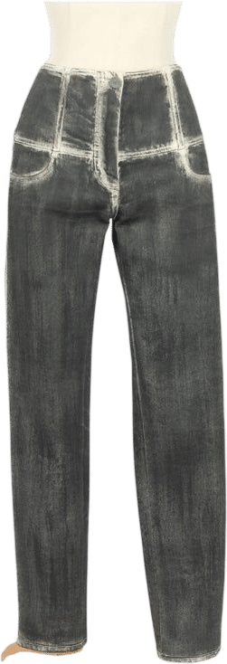 Chanel denim trousers
