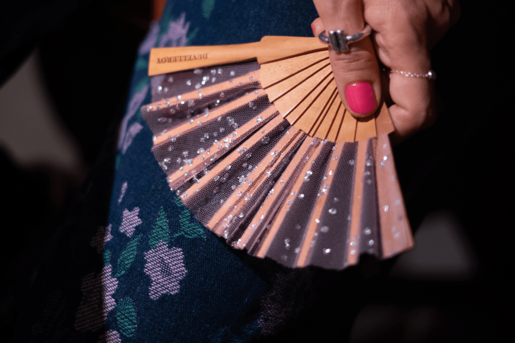 Nona Source x Duvelleroy Tokyo Cocktail Hand-Fan
