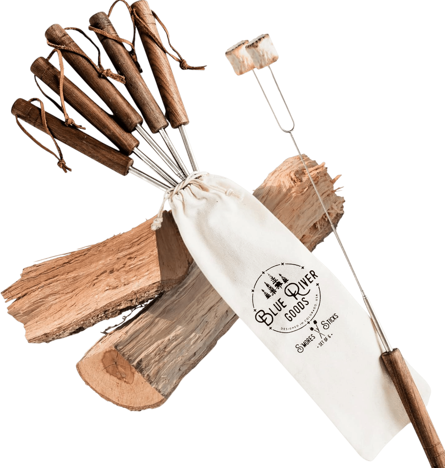 Blue River Goods Smores Sticks (Set of 6)
