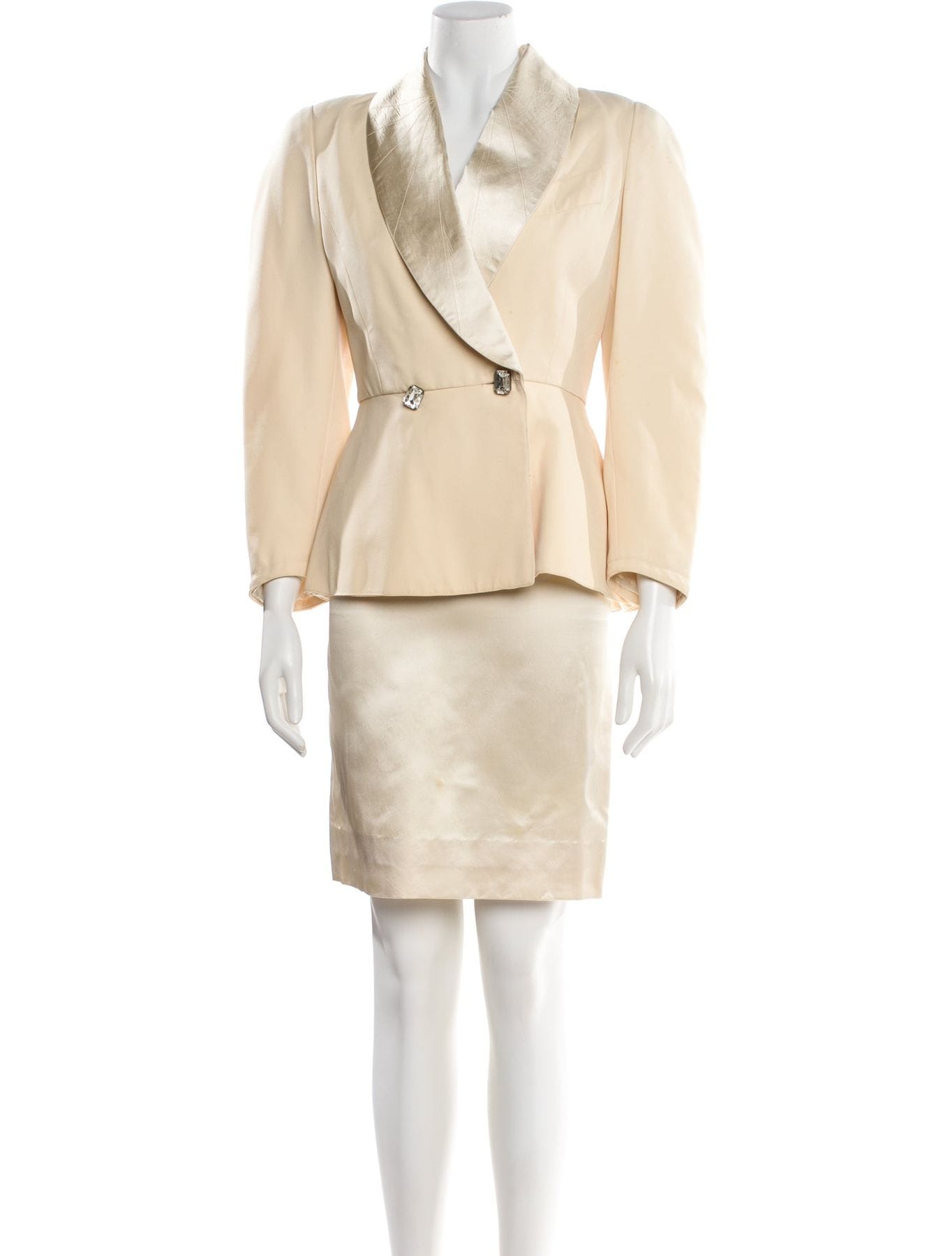 Vintage Thierry Mugler 1980's Skirt Suit