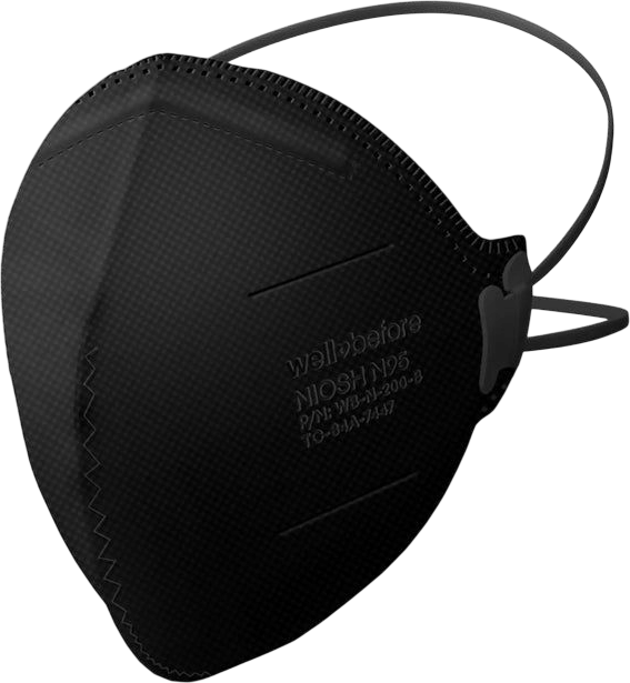 WellBefore N95 Flat Fold Respirator Mask
