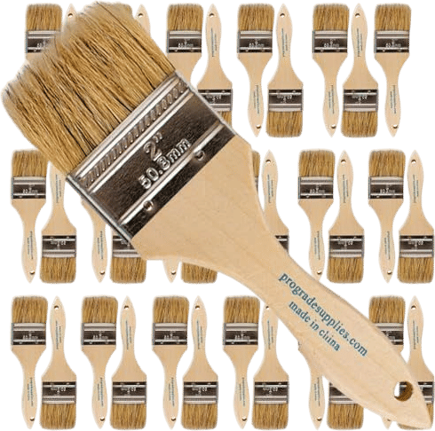 Pro Grade 2-Inch Chip Paint Brushes (36-Pack)