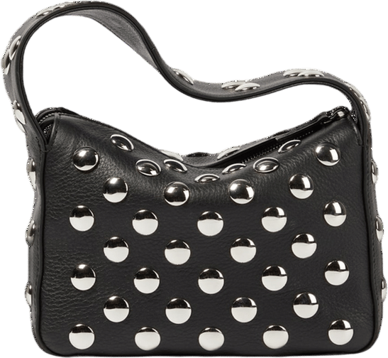 KHAITE | Elena Small Studded Leather Shoulder Bag