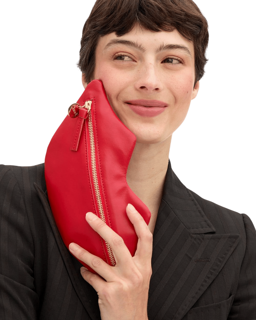 Clare V. Lips Flat Clutch