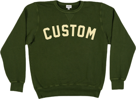 Oxford Pennant Personalized Stitched Crewneck