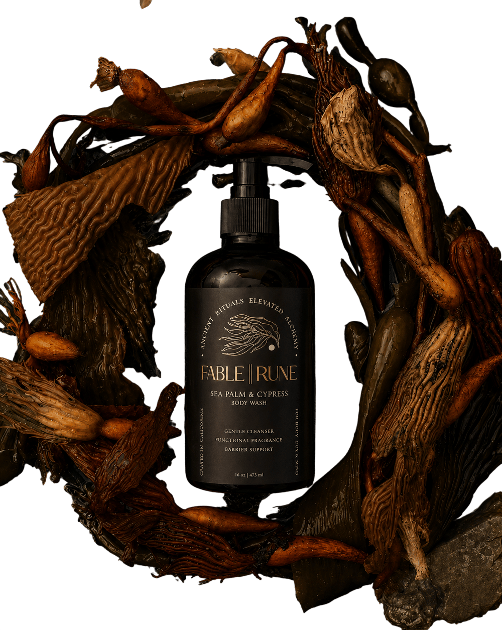 Fablerune Sea Palm & Cypress Body Wash