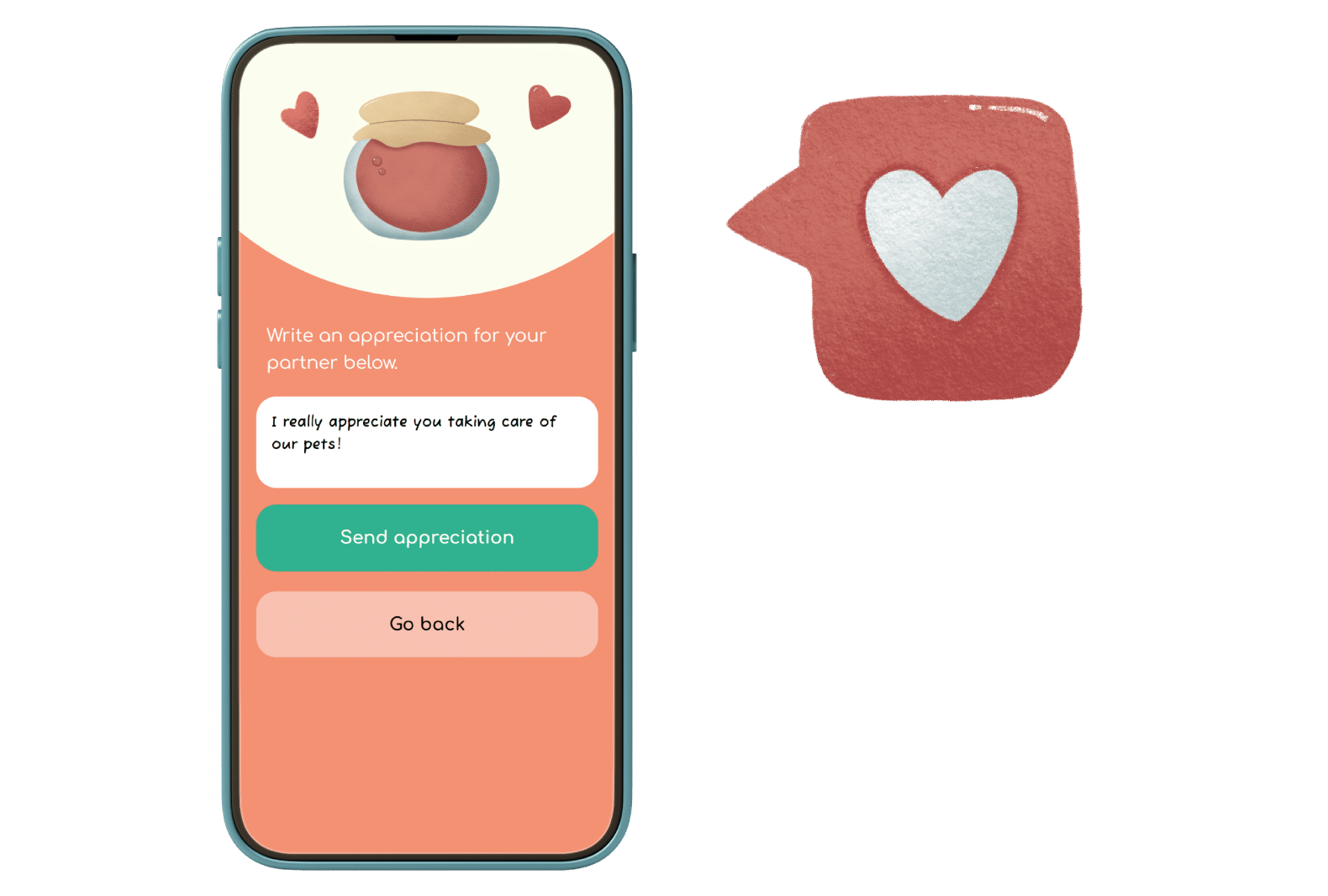 Appreciation Jar app