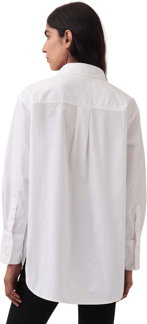 A big ass poplin shirt