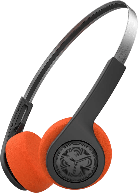 JLab Rewind2 Wireless Retro Headphones Black
