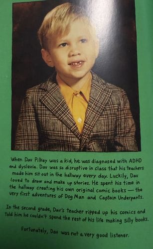 Dav Pilkey’s Author Bio