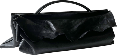 RAGA Black Clutch Crossover Bag
