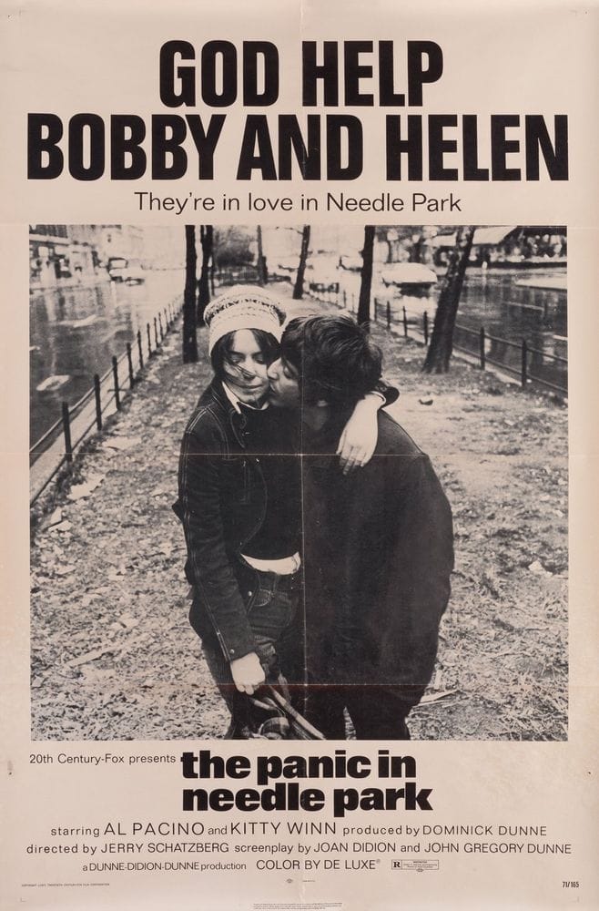 Vintage 'The Panic in Needle Park' One Sheet Poster