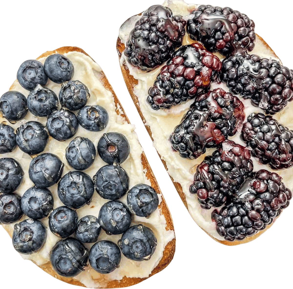 Ricotta Toast with Berries