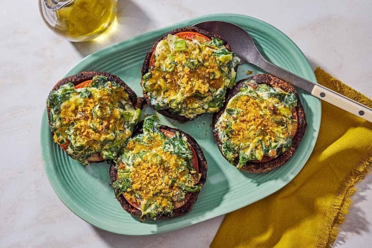 Stuffed Portobello Mushrooms Recipe