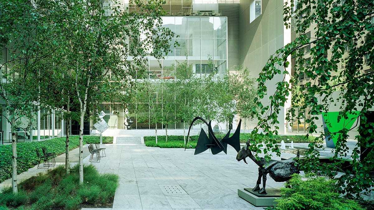 The MoMA Sculpture Garden