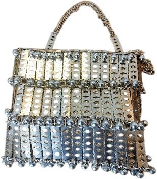 Vintage 1960s Walborg Gold Metal Link Purse