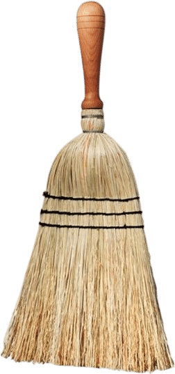 Redecker Rice Straw Hand Brush with Wood Handle