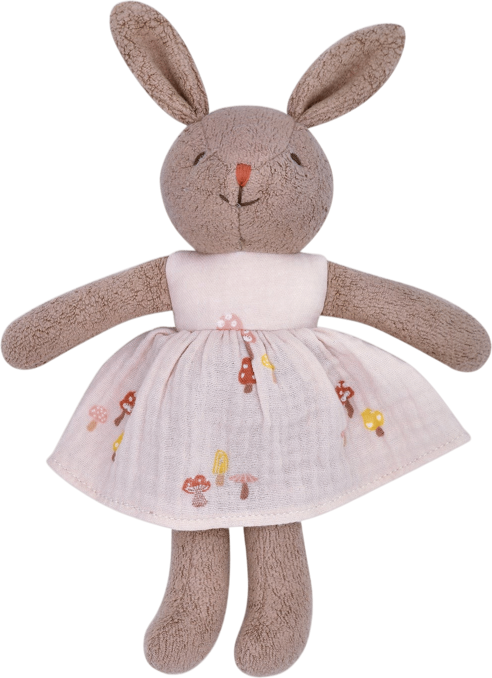 Little Bunny Plush - Cocoa Brown Vintage Floral
