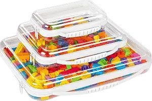 Clear Hard Shell Zipper Case