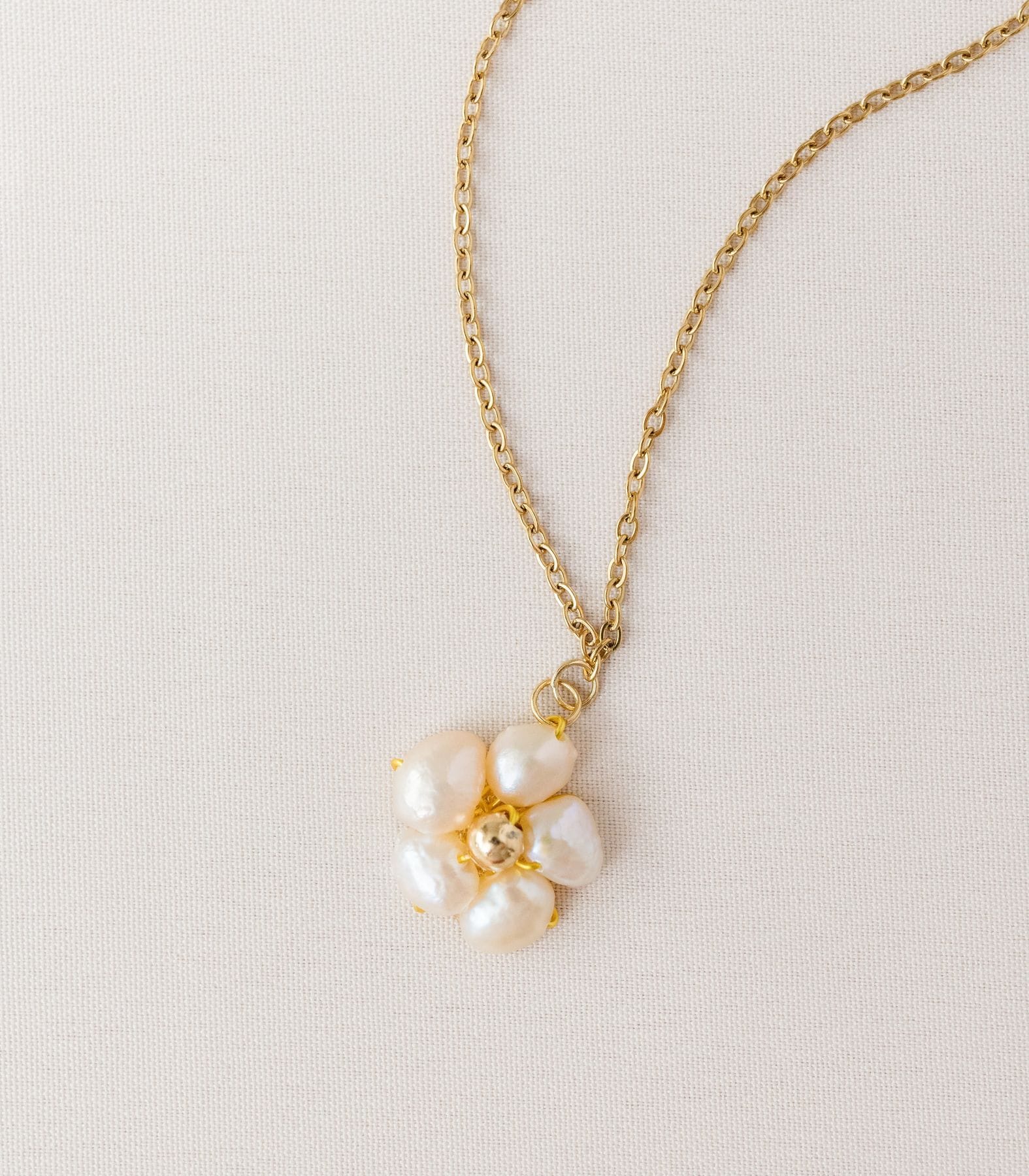 Cambio & Co. Kalachuchi Pearl Necklace