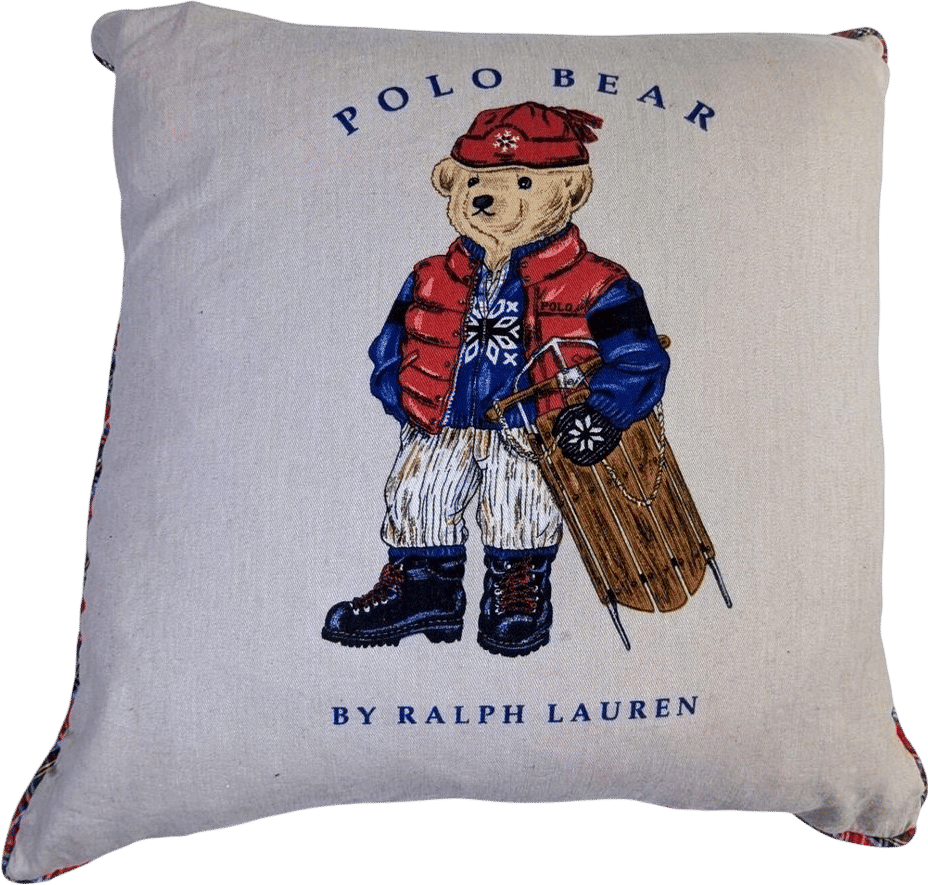 Lil 'Polo' Bear Pillow
