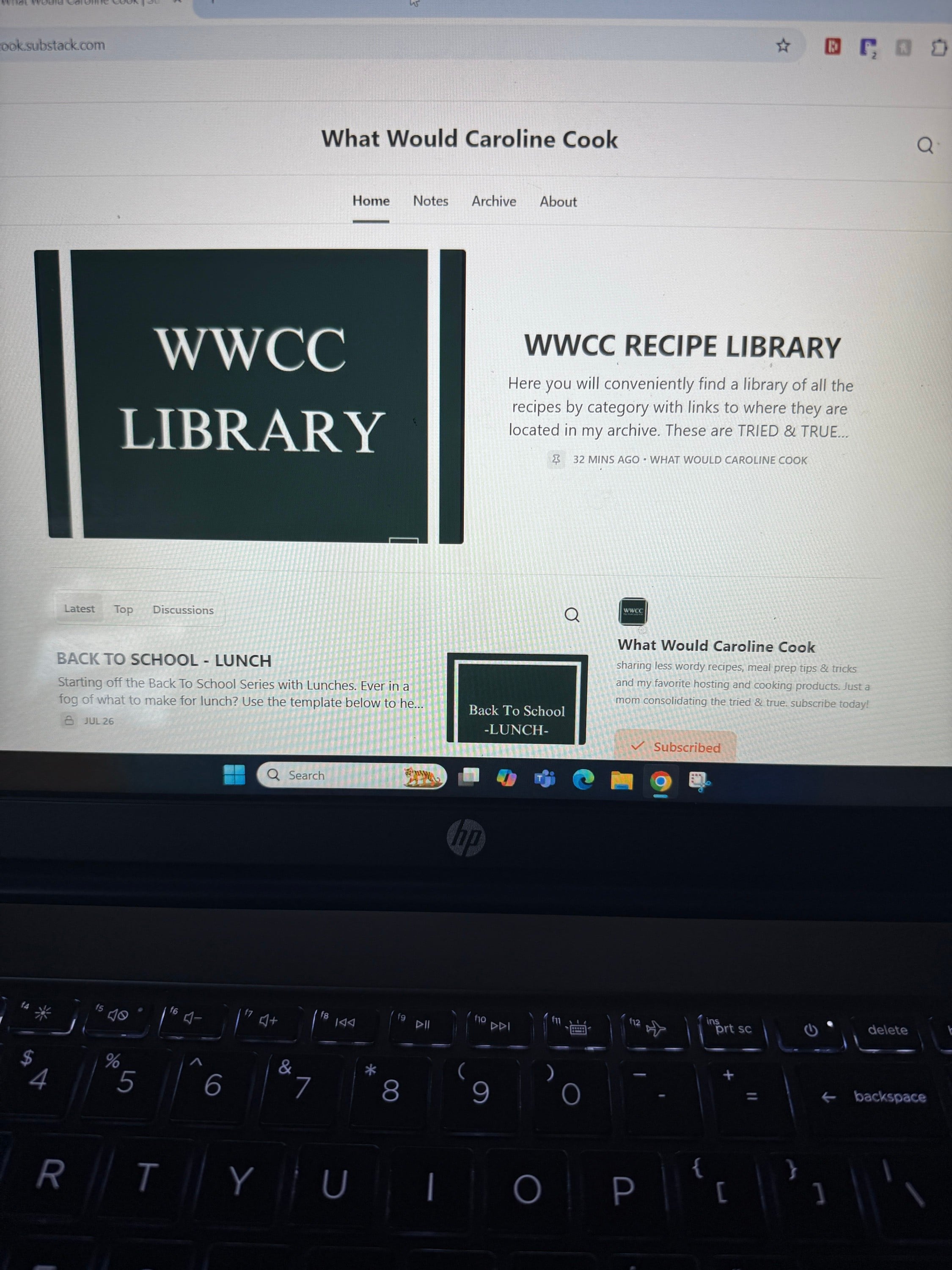 My Recipe Library has lots of options!