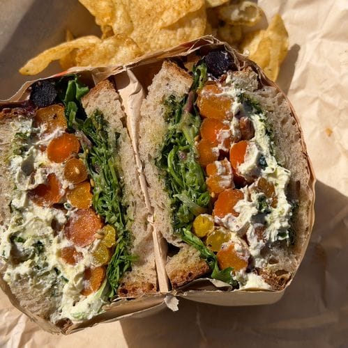 Sumac Carrot Sandwich