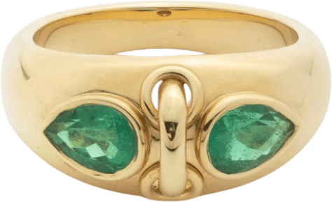 True Love Forever & Always Pair Gemstone Ring