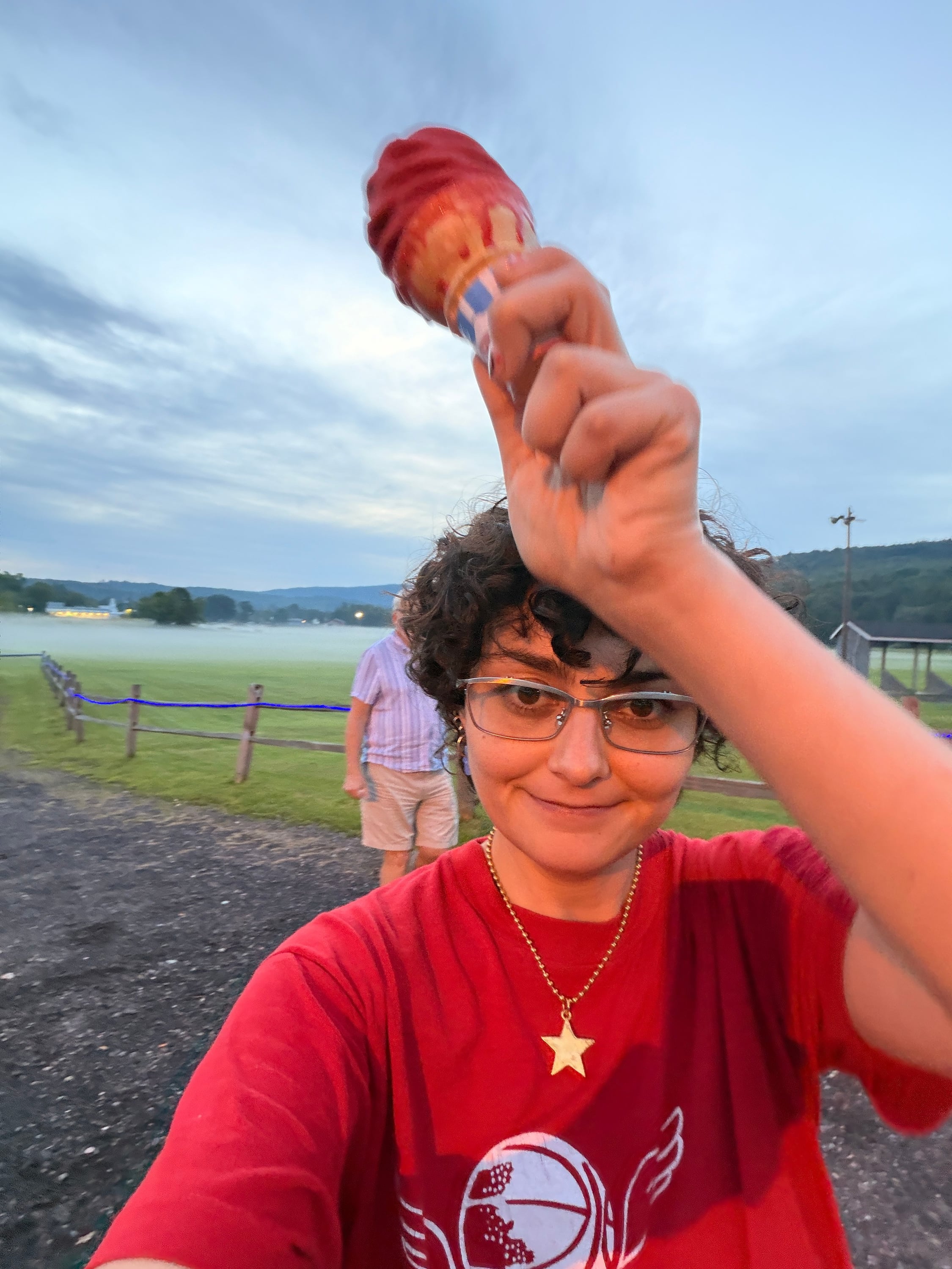 Cherry dip cone