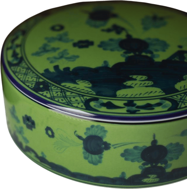 Oriente Italiano Round Trinket Box