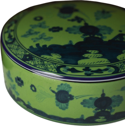 Oriente Italiano Round Trinket Box